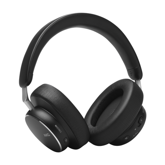 AKG N9 Hybrid - Black - Wireless over-ear noise cancelling headphones - Detailshot 1 image number null